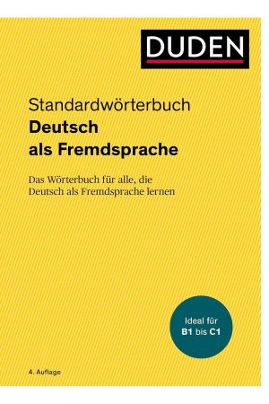 Deutsch als Fremdsprache – Standardwörterbuch B1/C1