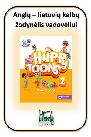 Happy Toons 2 Anglų - lietuvių kalbų žodynėlis