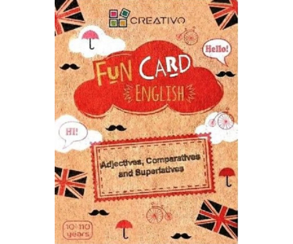 FUN CARD ENGLISH - Adjectives, Comparatives and Superlatives