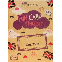 FUN CARD ENGLISH - Can, Can't