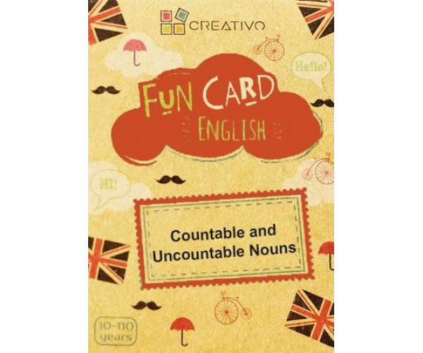 FUN CARD ENGLISH - Countable and Uncountable Nouns