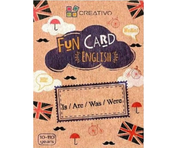 FUN CARD ENGLISH - Is, Are, Was, Were