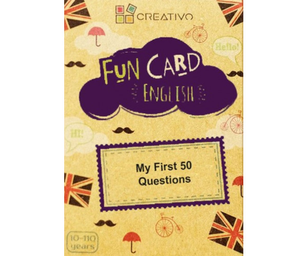 FUN CARD ENGLISH - My First 50 Questions