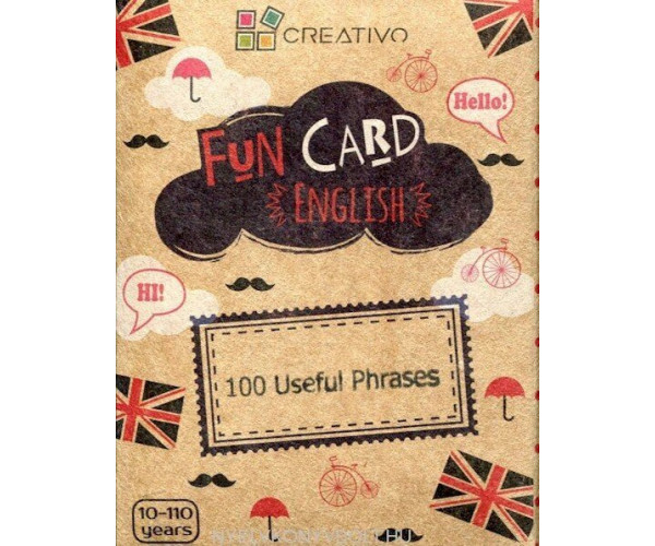 FUN CARD ENGLISH - 100 Useful Phrases