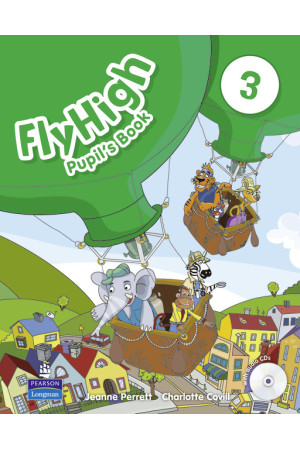 Fly High 3 Pupil s Book + CD (vadovėlis) - Fly High | Litterula