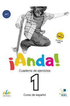 Anda! 1 A1 Ejercicios + Licencia Digital (pratybos)