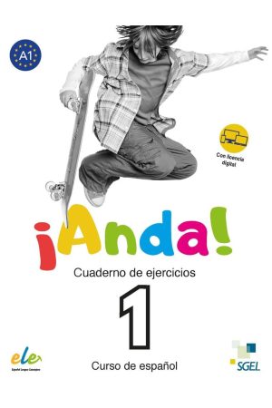 Anda! 1 A1 Ejercicios + Licencia Digital (pratybos)