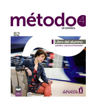 Metodo 4 B2 Libro del Alumno + Audio Descargable (vadovėlis)