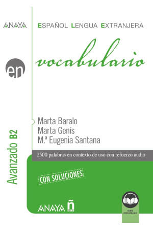 En... Vocabulario Nivel Avanzato B2 + Audio Descargable
