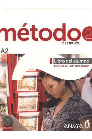 Metodo 2 A2 Libro del Alumno + Audio Descargable (vadovėlis)
