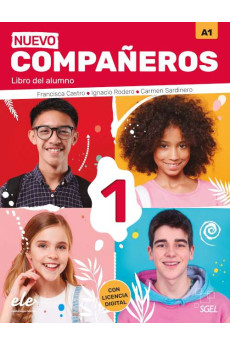 Companeros 3a Ed. 1 A1 Libro del Alumno + Licencia Digital (vadovėlis)