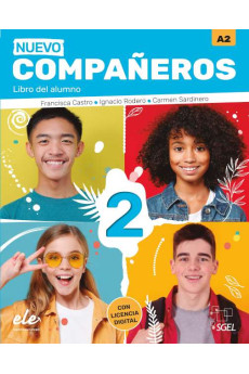 Companeros 3a Ed. 2 A2 Libro del Alumno + Licencia Digital (vadovėlis)