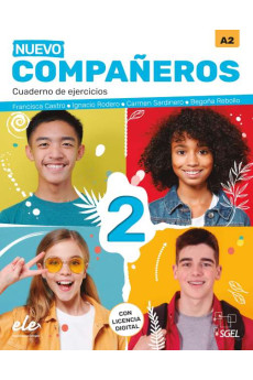 Companeros 3a Ed. 2 A2 Ejercicios + Licencia Digital (pratybos)