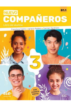 Companeros 3a Ed. 3 B1.1 Libro del Alumno + Licencia Digital (vadovėlis)