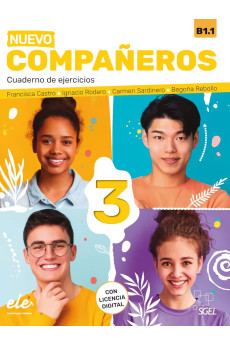 Companeros 3a Ed. 3 B1.1 Ejercicios + Licencia Digital (pratybos)