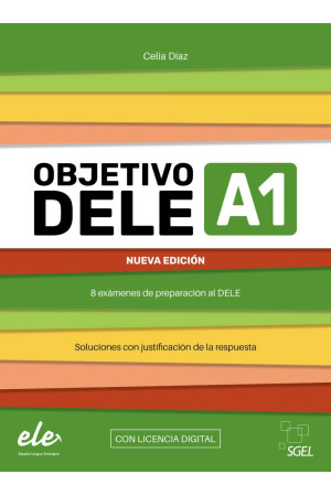 Objetivo DELE A1 Nueva Edicion Libro + Licencia Digital