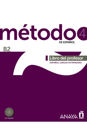 Metodo 4 B2 Libro del Profesor + Audio CD