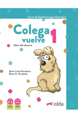 Colega Vuelve 1 Libro del Alumno +  Cuaderno de Ejercicios + Laminas Pack