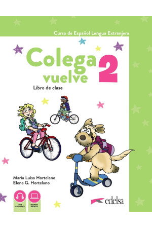 Colega Vuelve 2 Libro del Alumno +  Cuaderno de Ejercicios + Laminas Pack