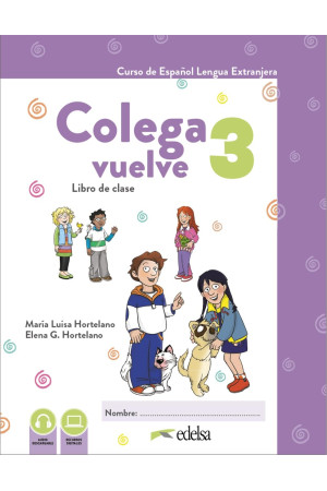 Colega Vuelve 3 Libro del Alumno +  Cuaderno de Ejercicios Pack