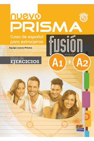 Nuevo Prisma Fusion A1+A2 Libro de Ejercicios + Extension Digital