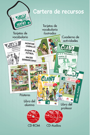 Clan 7 con iHola, Amigos! 4 Cartera de Recursos para el Profesor