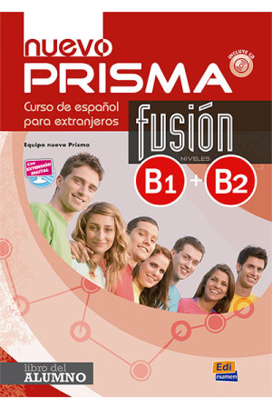 Nuevo Prisma Fusion B1+B2 Libro del Alumno + Licencia Digital Premium