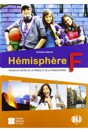 Hemisphere A1/A2 Livre + CD - Pasaulio pažinimas | Litterula