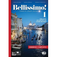 Bellissimo! 1 A1 Compatta Ed. Libro + Eserciziario + Audio Online
