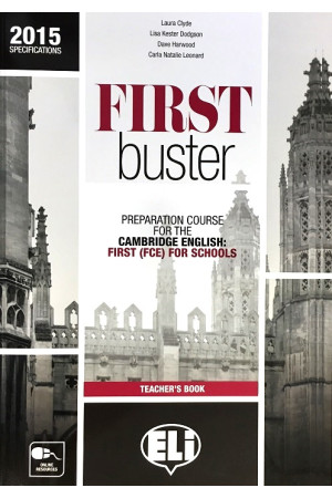 First Buster Teacher s Book + Keys & CDs* - FCE EXAM (B2) | Litterula