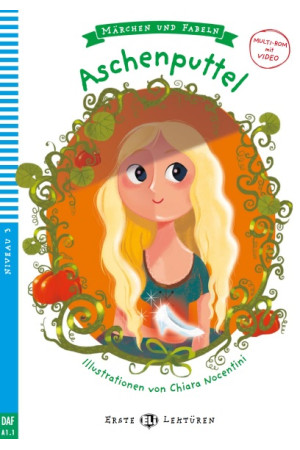 Erste A1.1: Aschenputtel. Buch + Multimedia Files - PRADINIS (1-4kl.) | Litterula