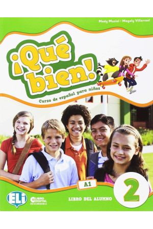 Que Bien! 2 Libro del Alumno + Libro Digital & ELI Link App (vadovėlis) - Que bien! | Litterula