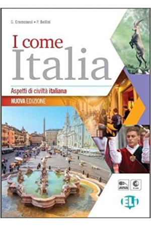 I Come Italia Nuova Ed. Libro dello Studente + CD Audio I Come Italia Nuova Ed. Libro dello Studente + CD Audio - Pasaulio pažinimas | Litterula