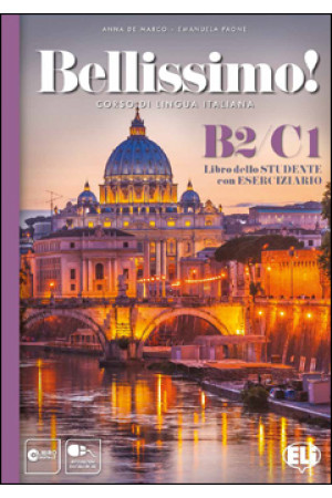 Bellissimo! B2/C1 Libro + Eserciziario + Audio CD - Bellissimo (Compact Ed.) | Litterula