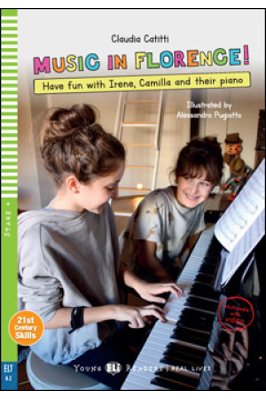 Young 4: Music in Florence! Book + Multimedia Files* - Pradinis (1-4kl.) | Litterula