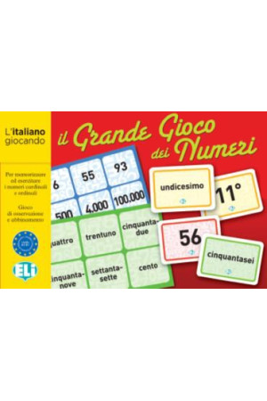 Il Grande Gioco dei Numeri A1/A2 - Žaidimai | Litterula
