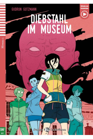 Junge A1: Diebstahl im Museum. Buch + Audio Files - A0-A1 (5kl.) | Litterula