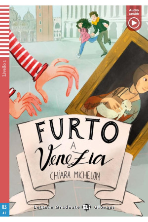 Giovani A1: Furto a Venezia. Libro + Audio Files - A0-A1 (5kl.) | Litterula