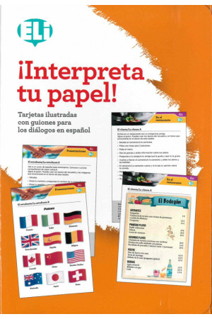Interpreta tu Papel! A1/B2 Set of 75 Cards - Klausymas/kalbėjimas | Litterula