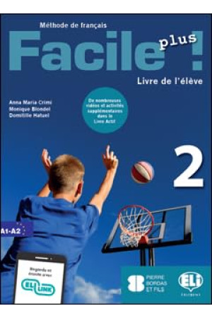 Facile Plus! 2 A1/A2 Livre de l'eleve (vadovėlis)