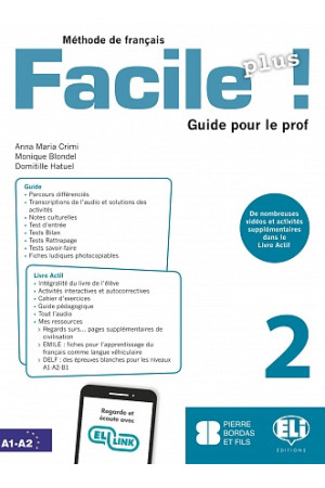 Facile Plus! 2 A1/A2 Guide pour le Prof + Audio CDs