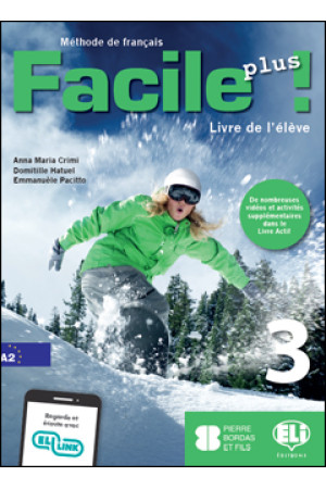 Facile Plus! 3 A2 Livre de l'eleve (vadovėlis)