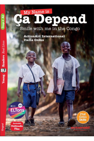 Young 4: My Name is Ca Depend. Book + Multimedia Files - Pradinis (1-4kl.) | Litterula