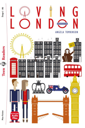 Teens A2: Loving London. Book + Audio Files - A2 (6-7kl.) | Litterula