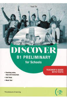 Discover B1 Preliminary for Schools Teacher's Guide + Digital Book & Tests