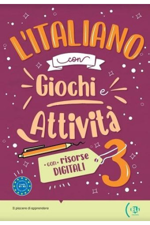 Nouvo L Italiano con... Giochi e Attivita 3 B1/B2 + Resources - Žodyno lavinimas | Litterula