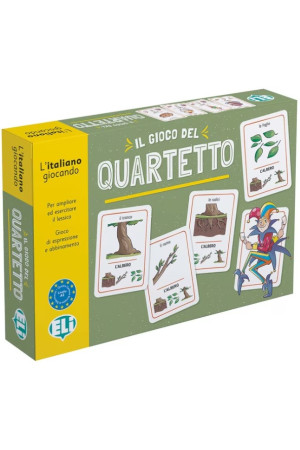 Il Gioco del Quartetto A2 - Žaidimai | Litterula