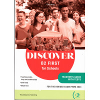 Discover B2 First for Schools Teacher's Guide + Digital Book & Tests