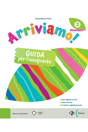Arriviamo! 3 Guida Docente + MP3 Audio