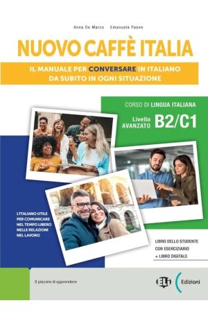 Nuovo Caffe Italia B2-C1 Libro + Eserciziario + Digital Book & ELI Link App